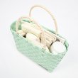 画像2: 【jollies】プラかごバッグ かごバッグ ハンドバッグSOFT GREEN (2)
