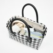 画像2: 【jollies】プラかごバッグ かごバッグ ハンドバッグ BROWN (2)