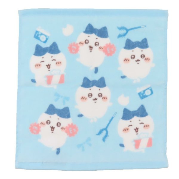 画像1: ちいかわ ウォッシュタオル ハチワレバラエティ (1)