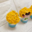 画像2: iga.berryさん コルク人形 菜の花頭巾ちゃん (2)