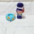 画像3: iga.berryさん コルク人形 プールでマリンちゃん (3)