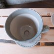 画像5: ハンドメイドプリントフラワーポットカップ＆ソーサー (5)